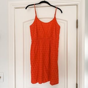 Red Madewell dress